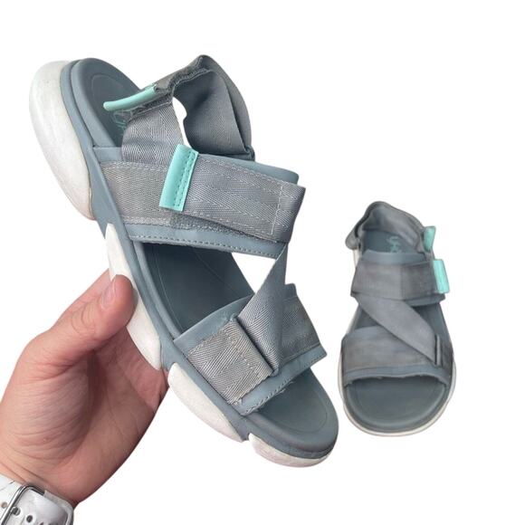 Ryka Women's Devotion Sport Sandals Gray Adjustable Strap Size 6.5 Comfort - Picture 8 of 8